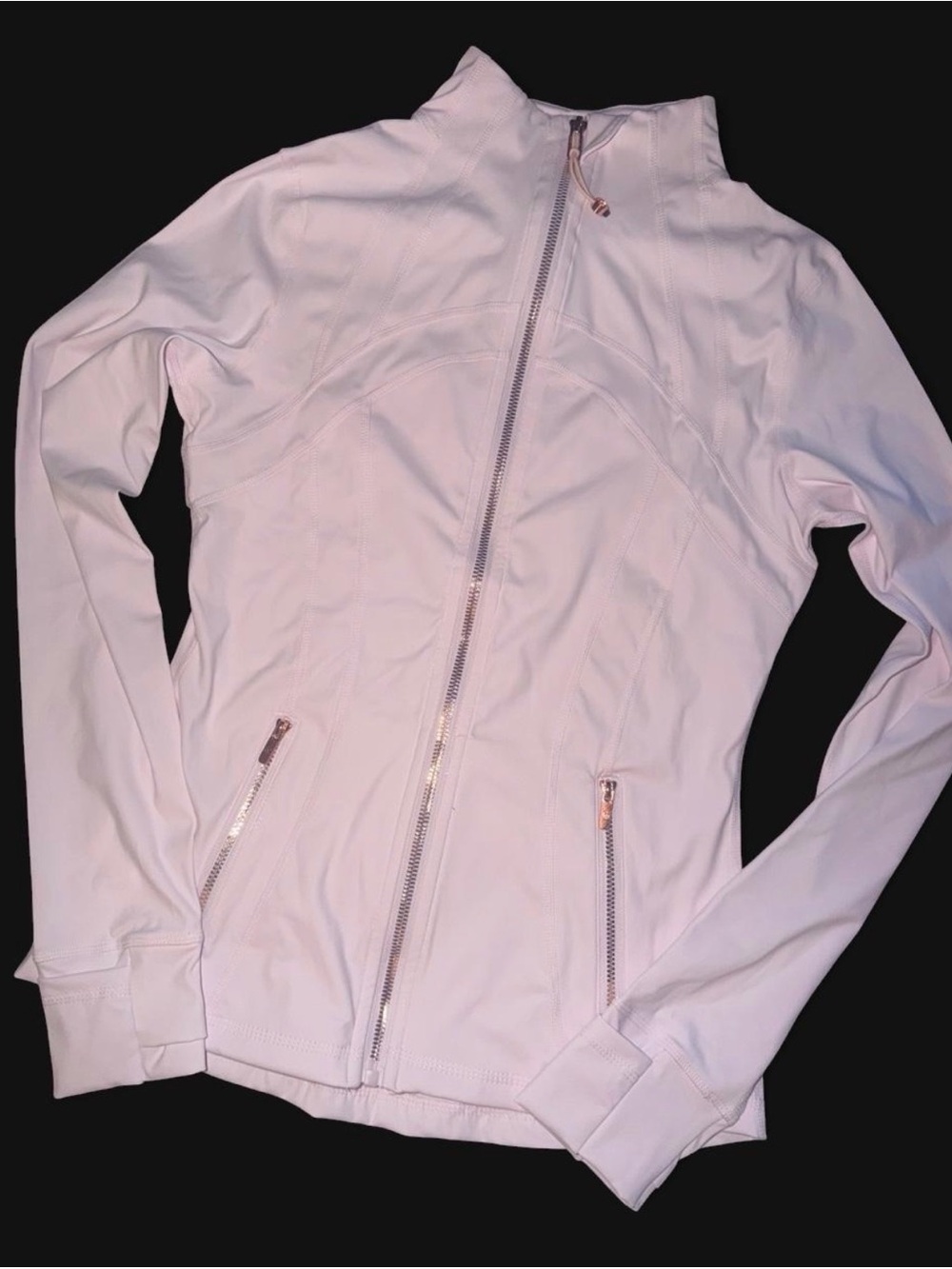 Lululemon light bubblegum pink define jacket size 6